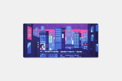 GEEKBOARDS STITCHED-EDGE THICK CLOTH DESKMATS